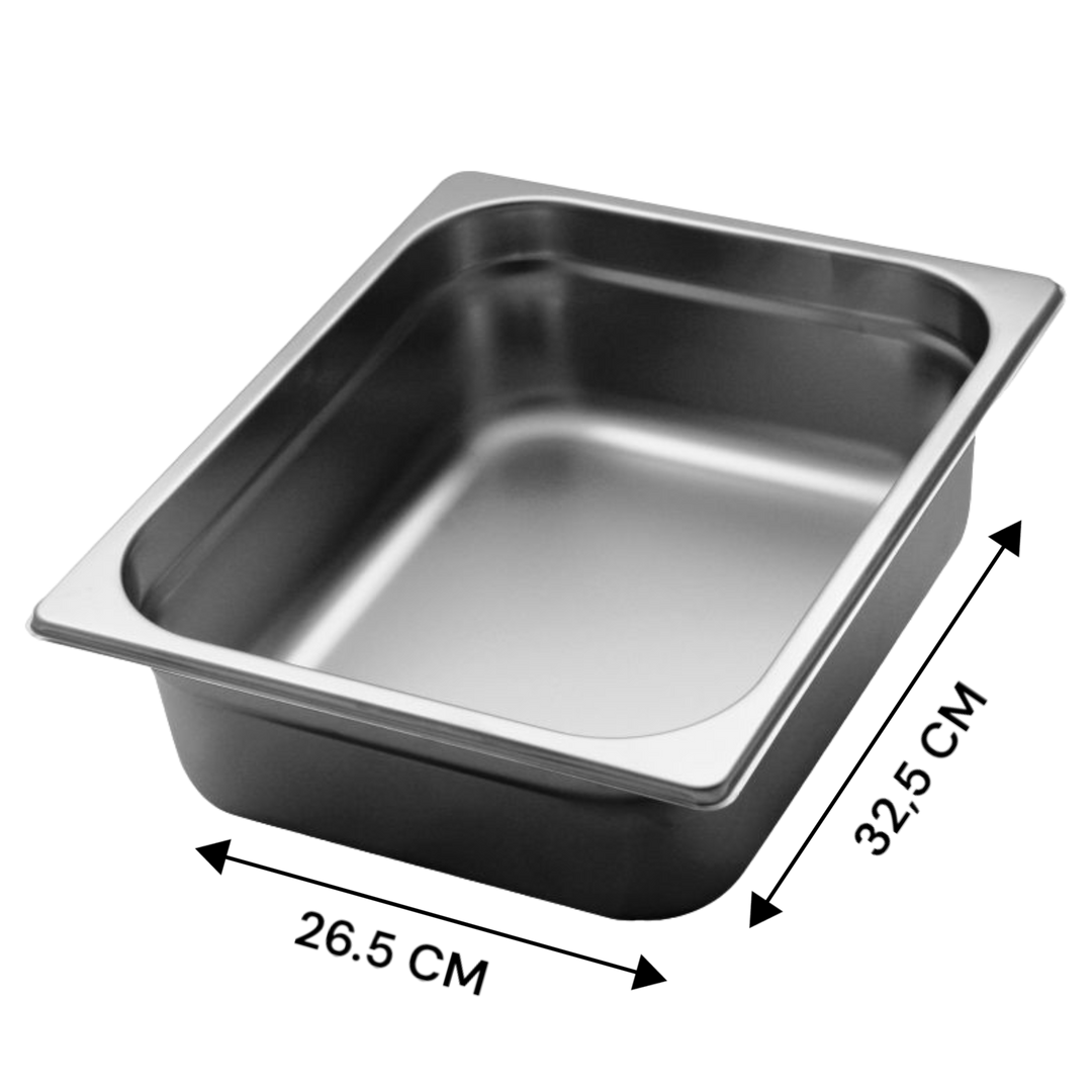 BACINELLA GN 1/2 ACCIAIO INOX