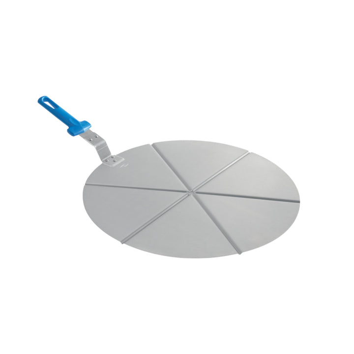 Aluminum pizza tray with handle