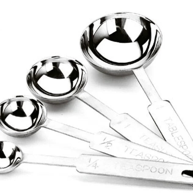 SET MISURINI ACCIAIO INOX