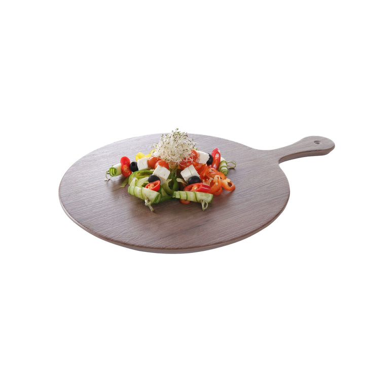 Vassoio in melamina con manico  Ø 30 cm