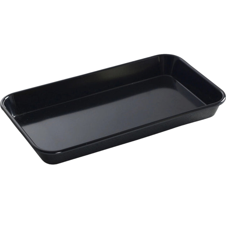 BLACK MELAMINE MEAT TRAY
