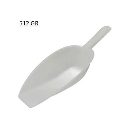 FLAT PLASTIC SCOOP GR 512