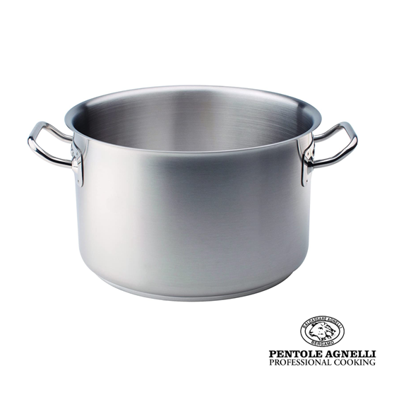 CASSERUOLA ALTA PER INDUZIONE IN ACCIAIO INOX