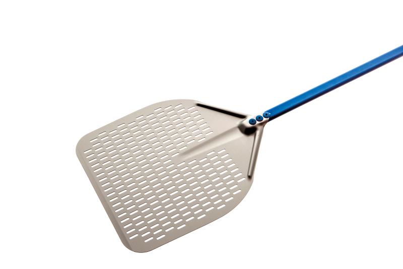 PALA RETTANGOLARE FORATA 30 CM CON MANICO 120 CM