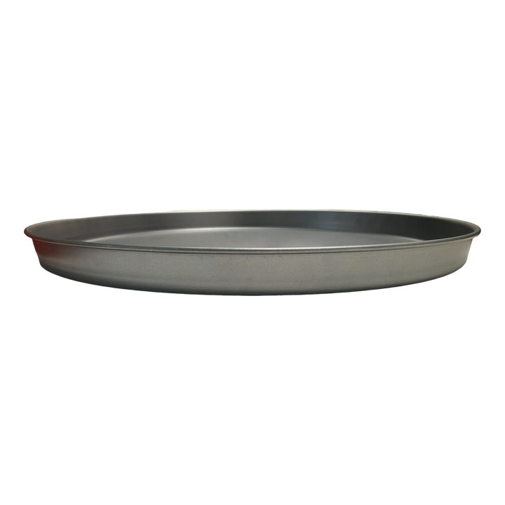 TORTIERA TEGLIA  H 3 CM TONDA LAMIERA ALLUMINATA
