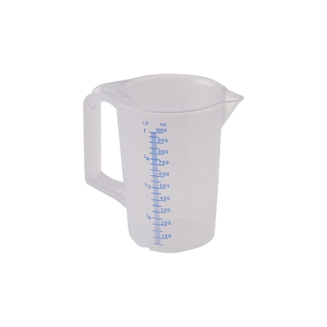Graduated polypropylene jug