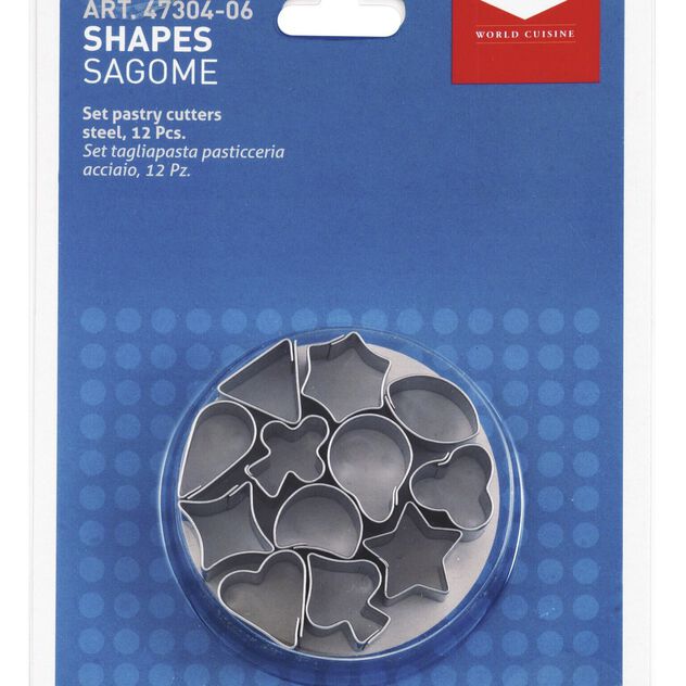TAGLIAPASTA SAGOME 12 PZ