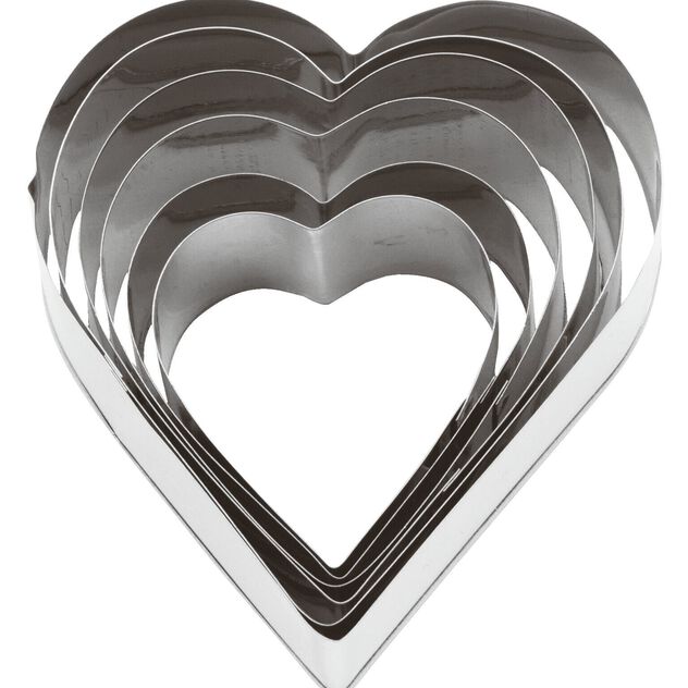 TAGLIAPASTA CUORE 6 PZ