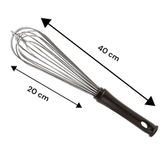 FRUSTA PASTICCERIA ACCIAIO INOX CM 40.