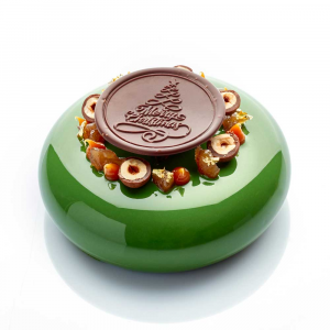 TIMBRO CIOCCOLATO "Merry Christmas"