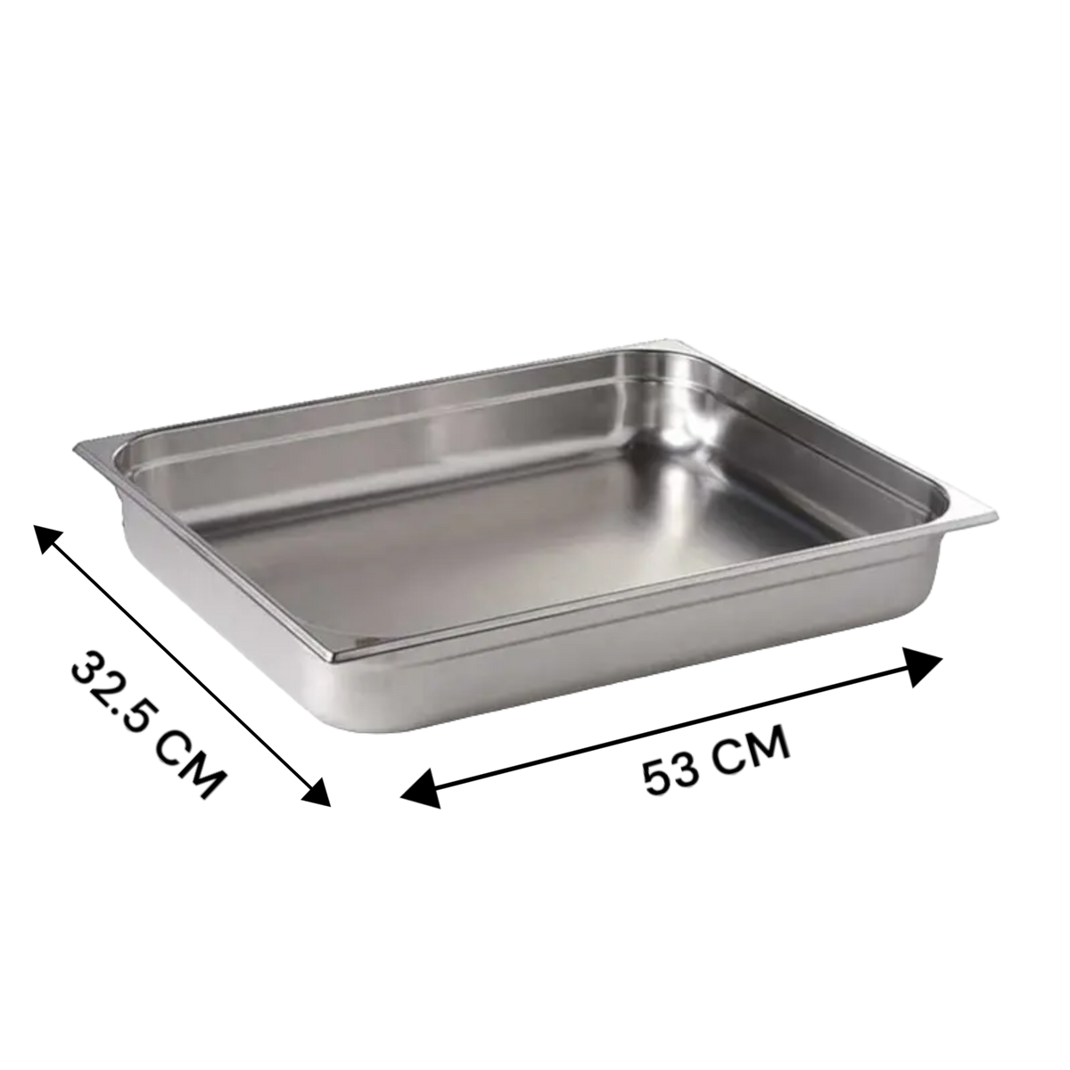 Bacinella GN gastronorm ACCIAIO INOX