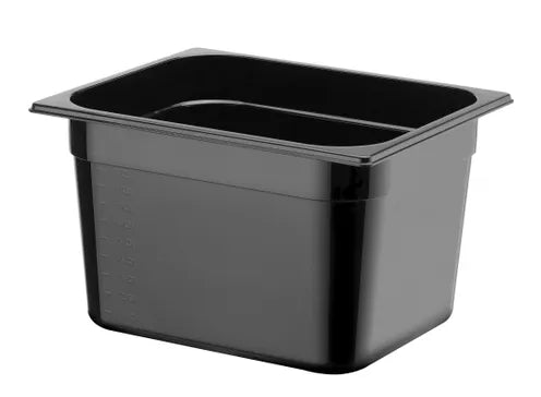 BACINELLA GN 1/2 POLICARBONATO NERO