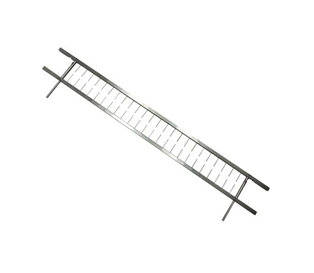Asse gira Panettoni / Colombe INOX L. 220 CM