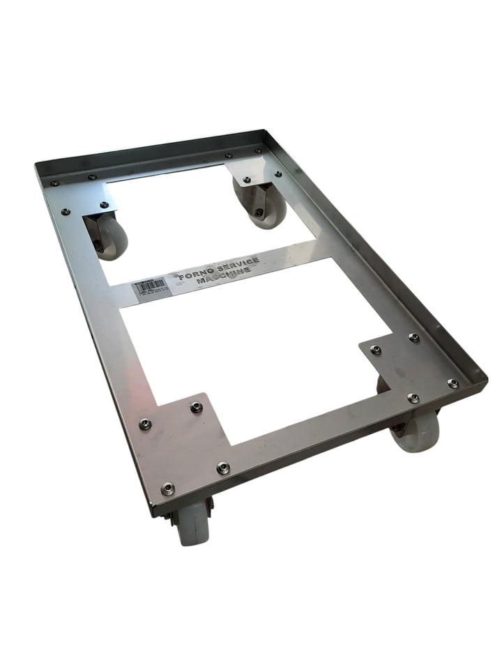 CARRELLO PORTATELAI INOX 60X40 CM