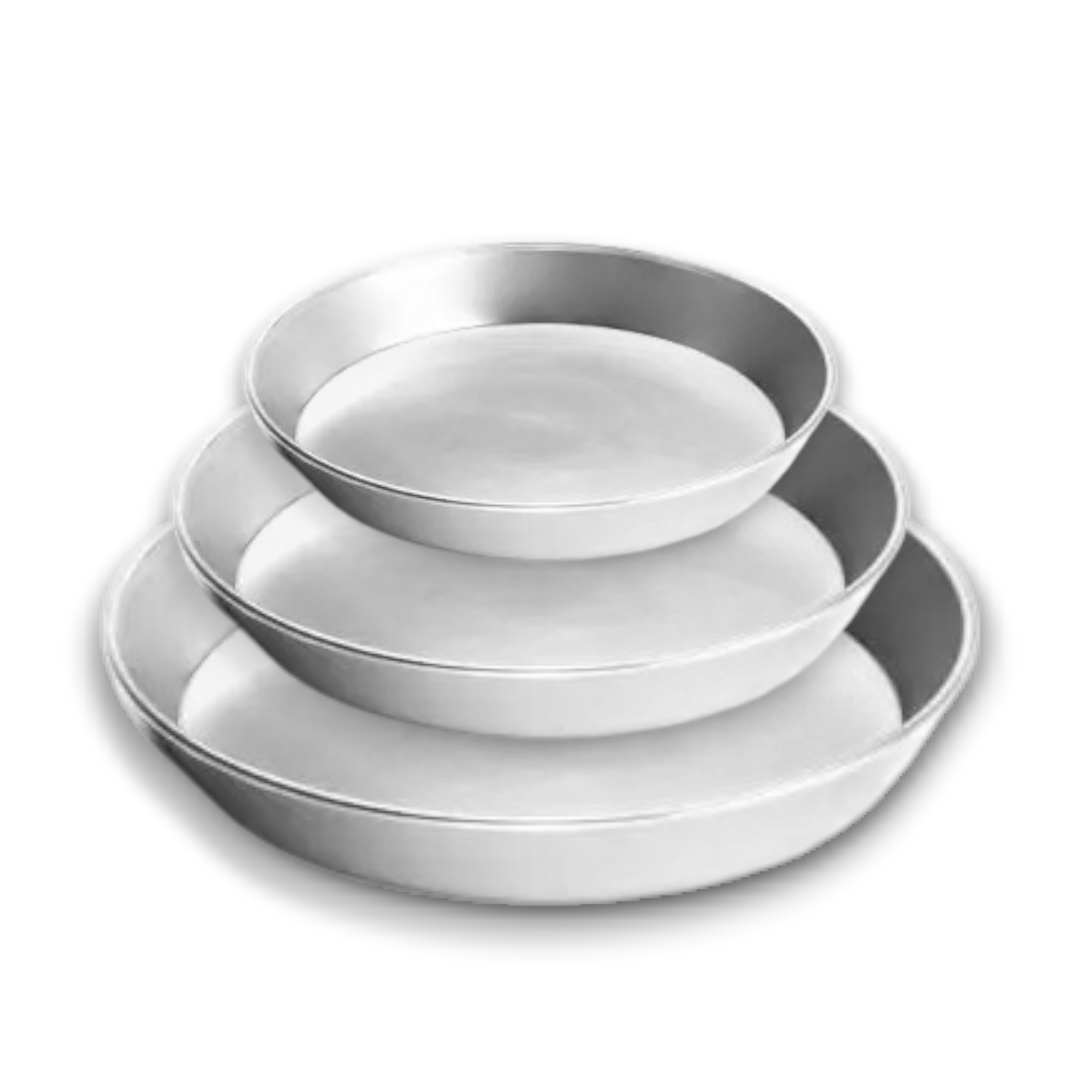 TORTIERA H 4 CM IN ALLUMINIO LEGGERO