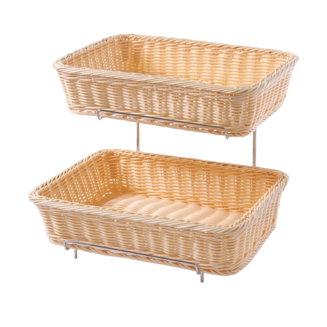 Kit cestini porti pane GN 1/2 36X28X9h cm PZ 2