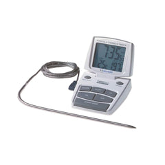 Termometro digitale con timer e sonda resistente al calore, -10°/+200°