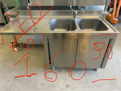 LAVELLO ACCIAIO INOX USATO