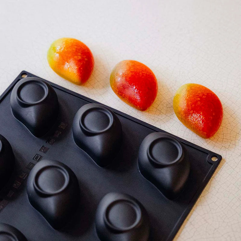 STAMPO IN SILICONE MANGO PER MONOPORZIONI