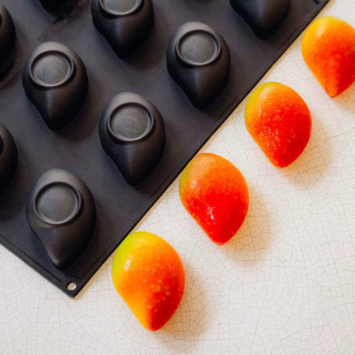 STAMPO IN SILICONE MANGO PER MONOPORZIONI