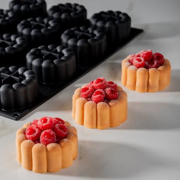 STAMPO IN SILICONE PER MONOPORZIONI CHARME