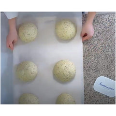 Teli per lievitazione 200X40 cm, in tnt alimentare ,confezione da 25 pezzi