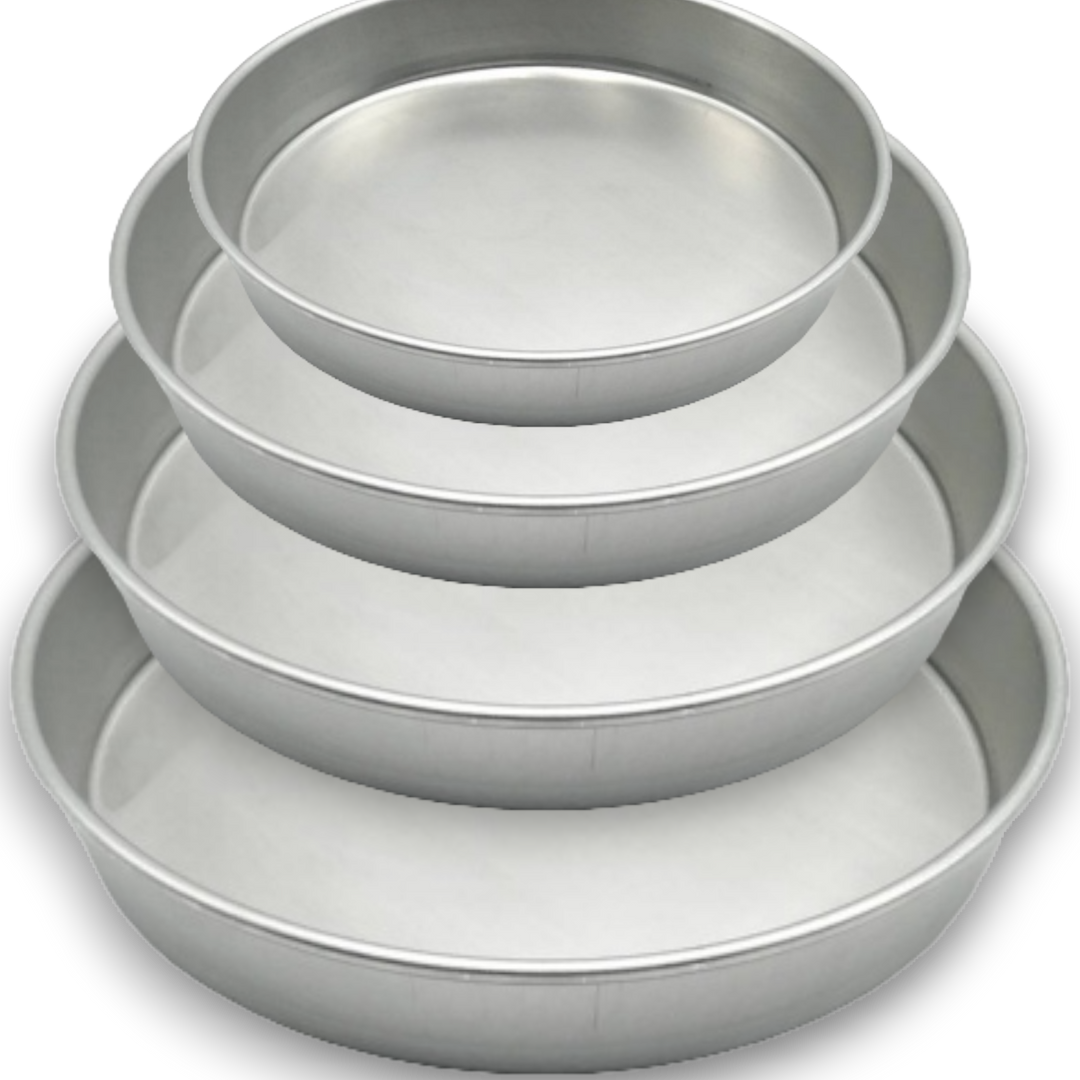 TORTIERA TEGLIA  H 4,5 CM TONDA ALLUMINIO PROFESSIONALE