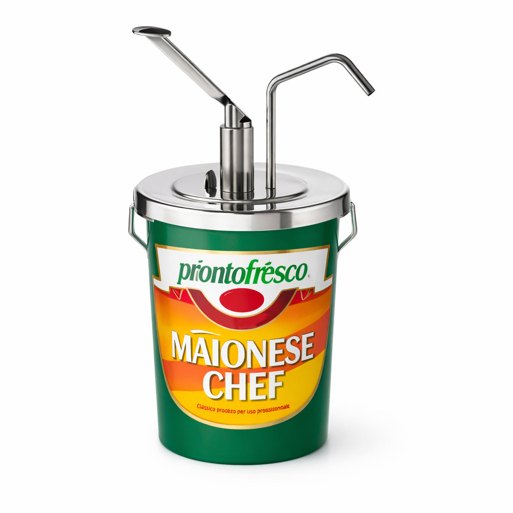 DOSA SALSE INOX PER CONTENITORE 5 LT H23