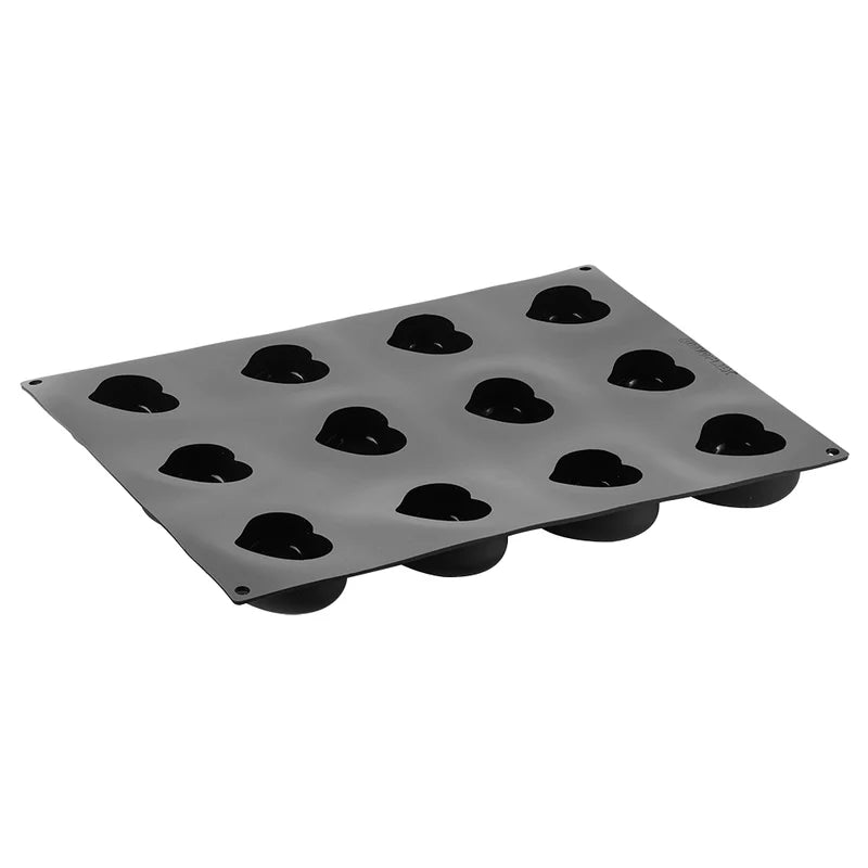 STAMPO IN SILICONE CUORI