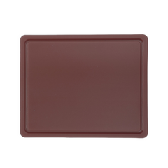 Tagliere HACCP polietilene marrone 26x32x1 h cm