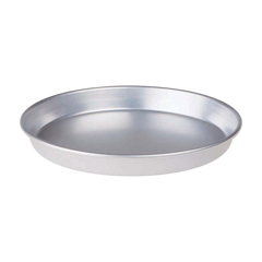 TORTIERA TEGLIA  H 3 CM TONDA ALLUMINIO PROFESSIONALE