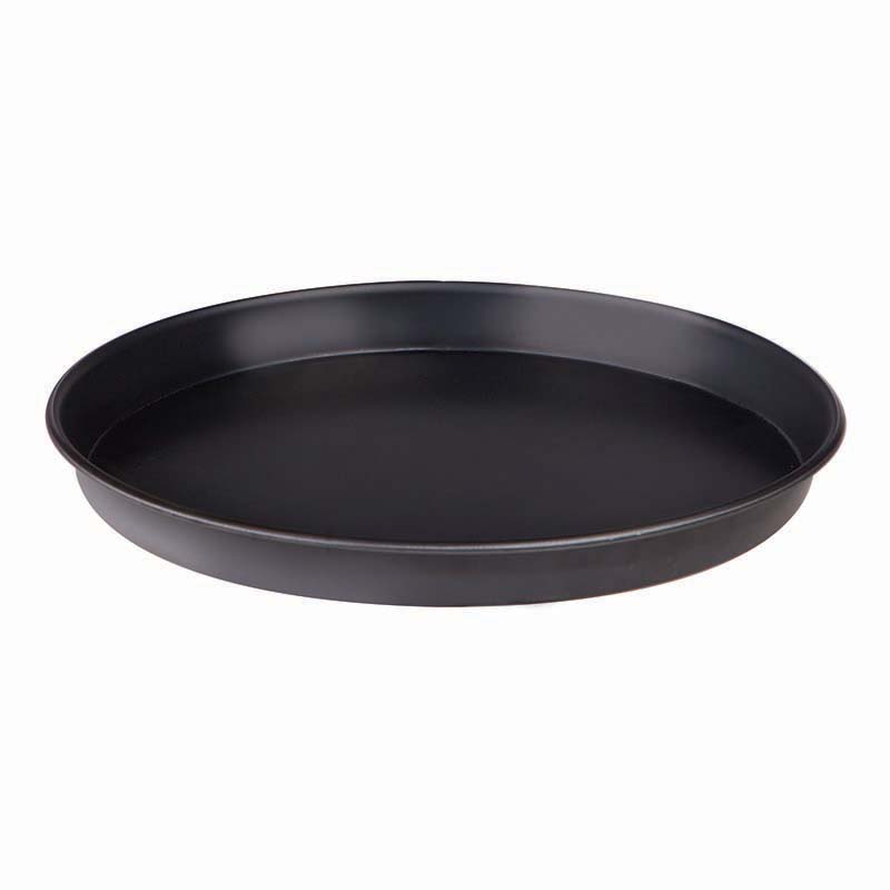 TORTIERA TONDA LAMIERA BLU H 3.5 CM