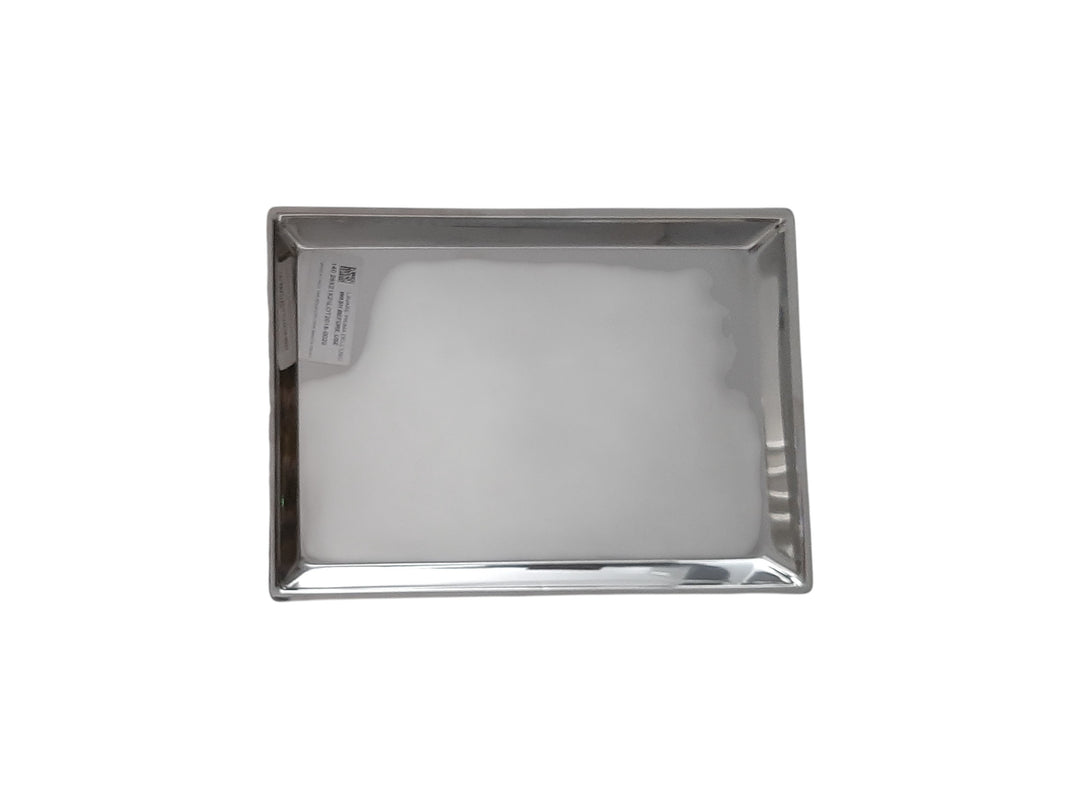 VASSOIO ACCIAIO INOX SPIGOLATO