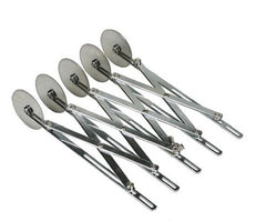 TAGLIAPASTA INOX LISCIO ESTENSIBILE, 5 RULLI