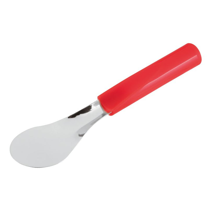 STAINLESS STEEL ICE CREAM SPATULA, RED