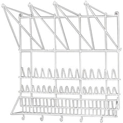 SUPPORTO PER 4 SAC A POCHE E RIPIANO ACCESSORI BIANCO