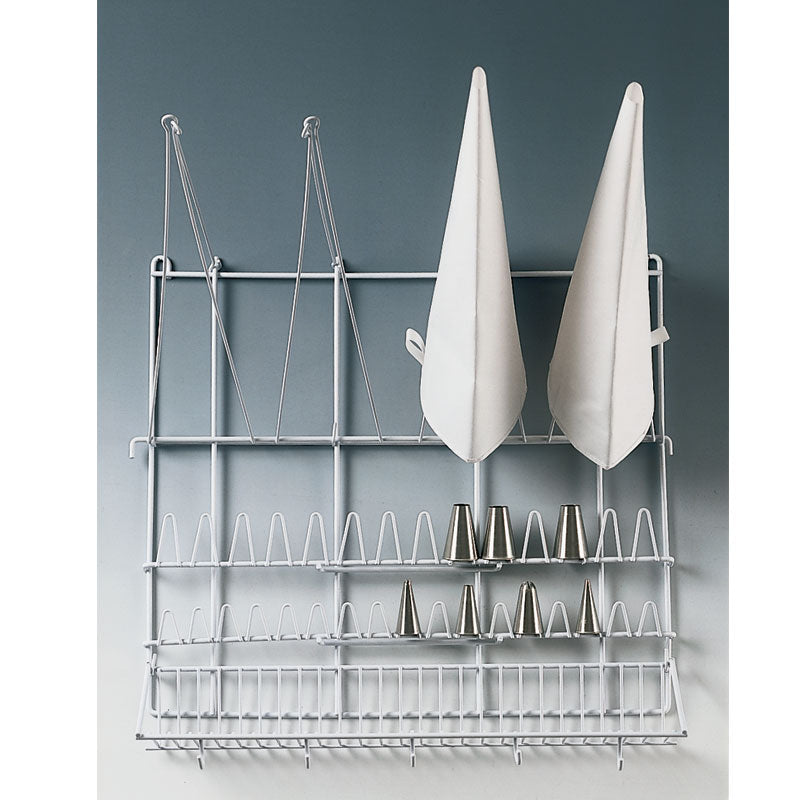 SUPPORTO PER 4 SAC A POCHE E RIPIANO ACCESSORI BIANCO