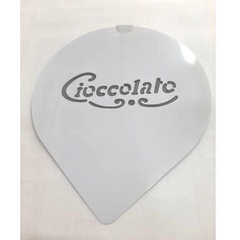 MASCHERINA STENCIL CIOCCOLATO