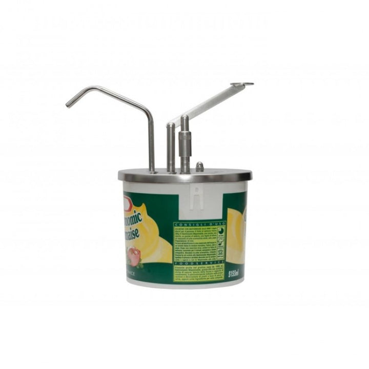 STAINLESS STEEL SAUCE DISPENSER FOR 5 LT CONTAINER H18