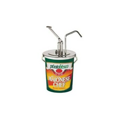 DOSA SALSE INOX PER CONTENITORE 5 LT H18