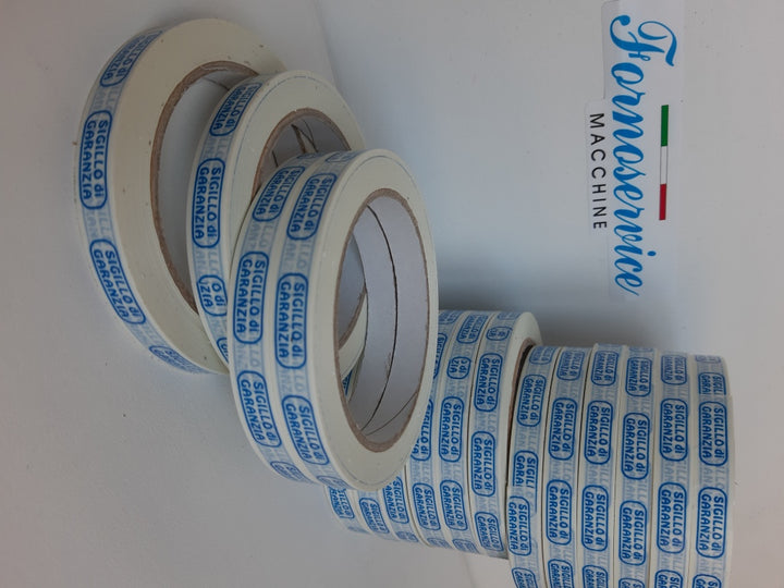 NASTRINO PVC        "SIGILLO DI GARANZIA"