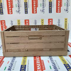 CESTO PER ALIMENTI WOOD BEIGE CM 40X30X16,3 H