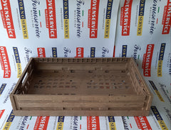 CESTO PER ALIMENTI WOOD BEIGE CM 40X60X11,3 H