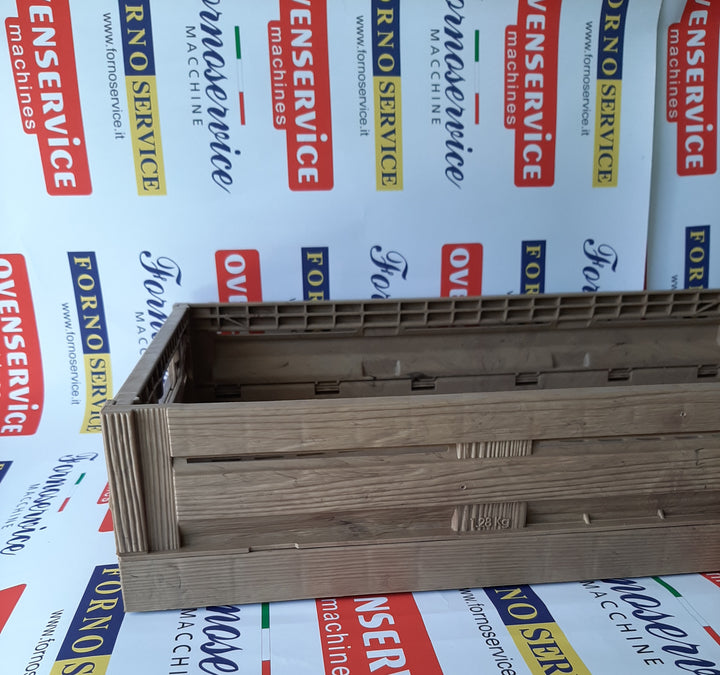 CESTO PER ALIMENTI WOOD BEIGE CM 40X60X11,3 H