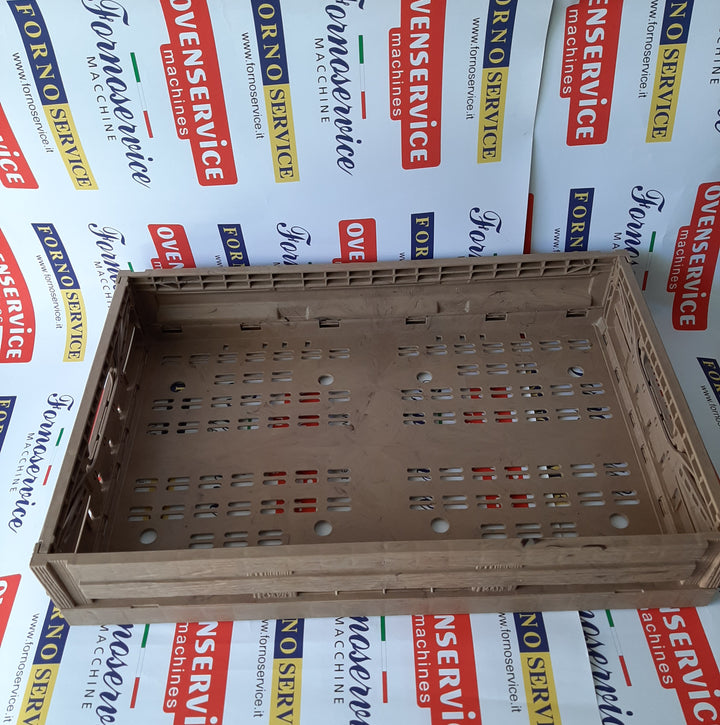 CESTO PER ALIMENTI WOOD BEIGE CM 40X60X11,3 H
