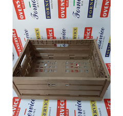 CESTO PER ALIMENTI WOOD BEIGE CM 40X30X16,3 H