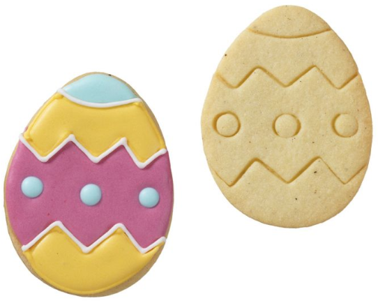 TAGLIAPASTA UOVO DI PASQUA FESTONATO 8 CM