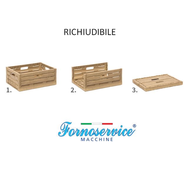 CESTO PER ALIMENTI WOOD BEIGE CM 40X60X11,3 H