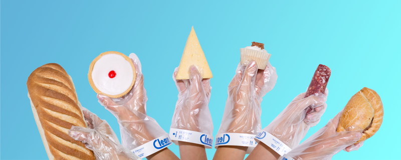 GUANTO MAGNETICO PER SERVIRE CLEAN HANDS