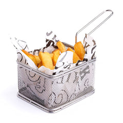 CESTELLO DA PORTATA INOX CM 27